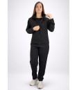 Conjunto Agasalho Feminino Tactel com Elastano Butu Biru Preto Bordô